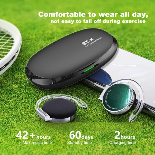 Micool Bluetooth 5.3 Nyitott Fülhallgató Sporthoz, 4 Mikrofon, Kényelmes Fülhorgos Vezeték Nélküli Headset