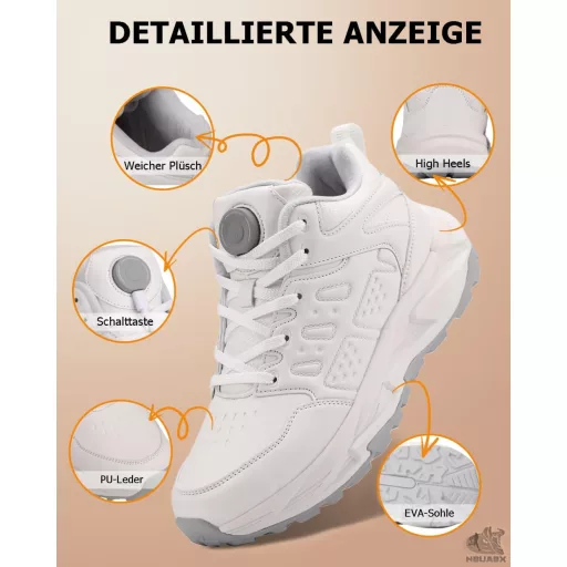 NBUABX fűthető cipő férfi női 3 fokozat elektromos melegítő talppal téli sport