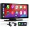 aphqua 10.26" Display auto portabil Apple CarPlay Android Auto Navigație GPS Bluetooth Ecran tactil IPS Touchscreen USB AUX FM