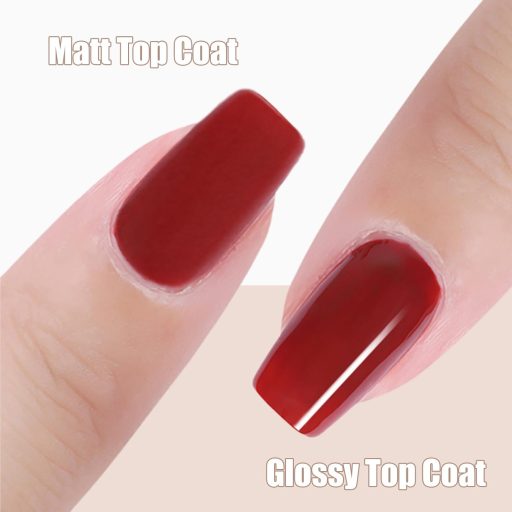 GZMAYUEN Shellac Base Coat és Matt Top Coat UV Gél Lakk Szett 10ml