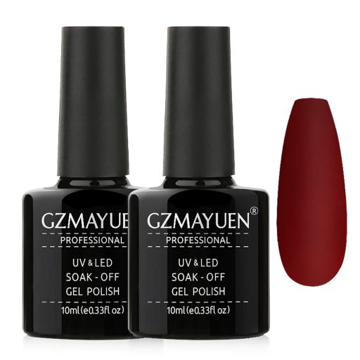GZMAYUEN Shellac Base Coat és Matt Top Coat UV Gél Lakk Szett 10ml