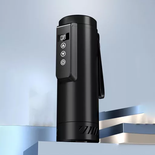 Fyearfly Elektromos Inzulin Hűtőtáska Utazáshoz, Hordozható Gyógyszerhűtő 30 Óra 0-18°C, 5 Inzulin Tollhoz USB LCD Kijelző Fekete