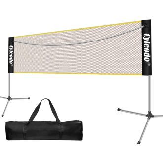   Cyleodo hordozható tollaslabda háló szett 5m magasságállítható pikklibál röplabda