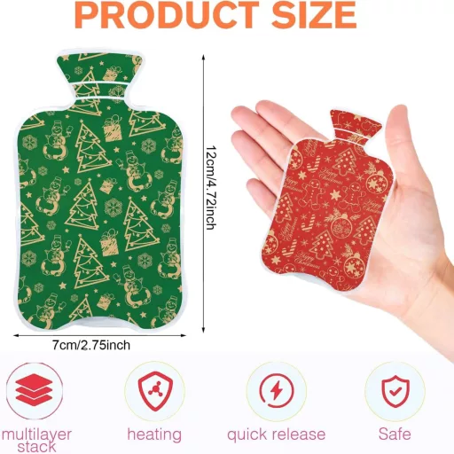 YeahBoom Gyermek Zsebbeli Kézmelegítő Párna 6db - Újrahasználható Nátrium-acetát Melegítőpárna 55°C, Kattintható Kézmelegítő Nőknek