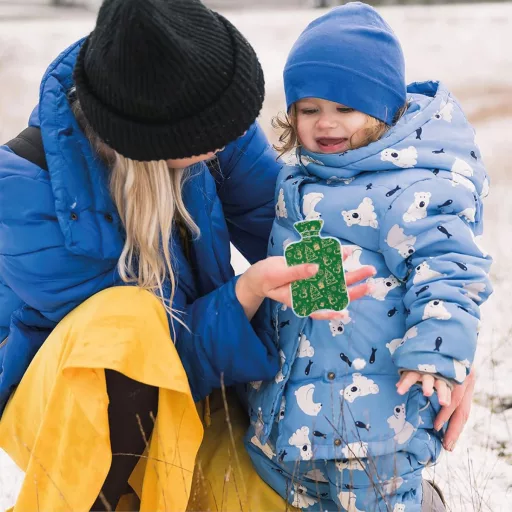 YeahBoom Gyermek Zsebbeli Kézmelegítő Párna 6db - Újrahasználható Nátrium-acetát Melegítőpárna 55°C, Kattintható Kézmelegítő Nőknek