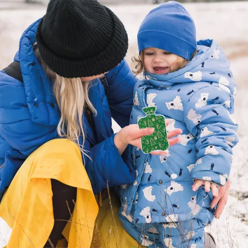 YeahBoom Gyermek Zsebbeli Kézmelegítő Párna 6db - Újrahasználható Nátrium-acetát Melegítőpárna 55°C, Kattintható Kézmelegítő Nőknek