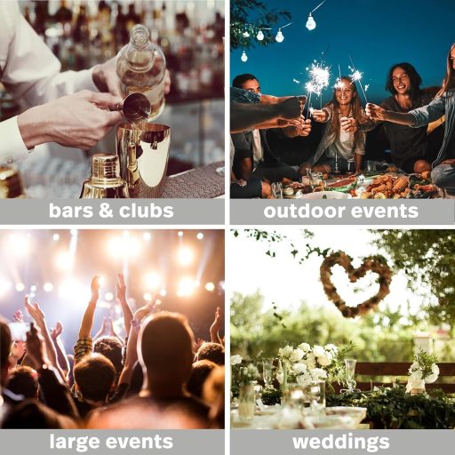 MATANA 25 db Ezüst Csillogó Műanyag Tányér 26 cm, Újrahasználható Parti Tányér