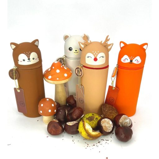 Lulubug szilikon tok krém színű rénszarvas mintás telefontok