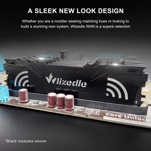Memorie RAM pentru desktop Wlizedle DDR3 32GB (4x8GB) 1866MHz CL13 240-Pin