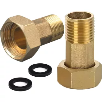   Beatific 2db Sárgaréz Vízóra Csatlakozó 1" x 1 1/4" Menetes Adapter