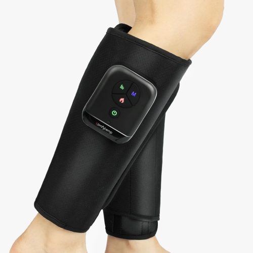 Comfytemp Masajor de picioare fără fir - 2 buc. Masaj compresiv pentru gambe cu încălzire, 60x33 cm, Controlabil prin aplicație, 3 ore autonomie