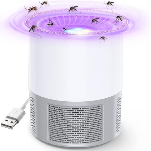 Aparat Anti-Insecte Electric Aparatoo - Lampă UV Anti-Țânțari, Distrugător Portabil de Insecte USB, Capcană Silențioasă pentru Muște, pentru Acasă, Camping, Grădină