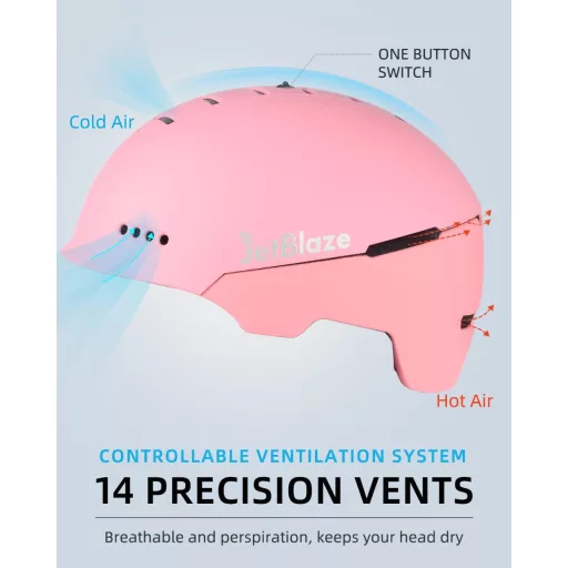 JetBlaze Sí- és Snowboard Sisak Szellőzéssel Felnőtteknek és Fiataloknak