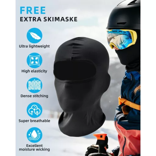 Cască de schi și snowboard JetBlaze cu ventilație pentru adulți și tineri