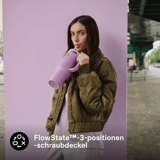 STANLEY Quencher H2.0 1,2L Termikus Ivópalack Szívószállal, 11 Órás Hűtés, Lila - 1.2L, Fliederfarben, Core