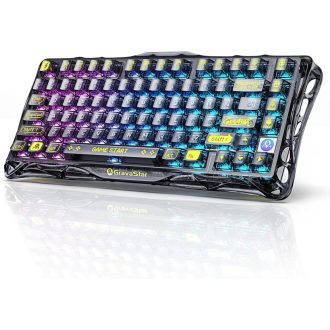   GravaStar Mercury K1 Lite 75% Wireless Gaming Billentyűzet RGB Háttérvilágítással