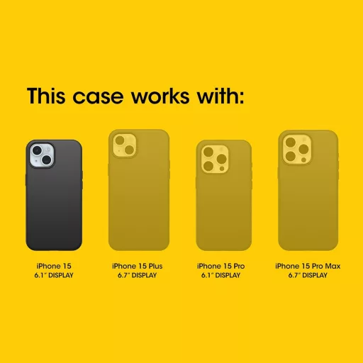 OtterBox Defender Series MagSafe iPhone 15/14/13 ütésálló védőtok fekete