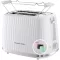 Russell Hobbs Eden 27370-56 kenyérpirító 2 szeletes fehér 6 fokozat leolvasztás funkcióval