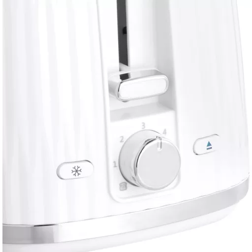 Russell Hobbs Eden 27370-56 kenyérpirító 2 szeletes fehér 6 fokozat leolvasztás funkcióval