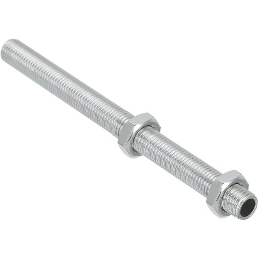 PATIKIL M8 Menetes Lámpacsatlakozó Készlet 12db Fehér Cinkozott Lámpaadapter