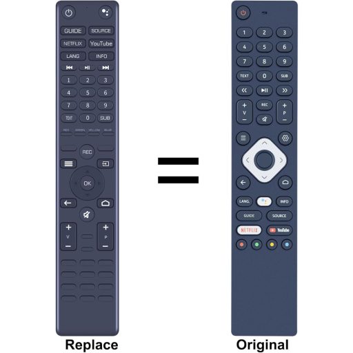 Telecomandă TCNOUMT TV pentru Nokia Smart TV, compatibilă cu modelele 5500A, 5800A, 6500A, 7500A, telecomandă de înlocuire.