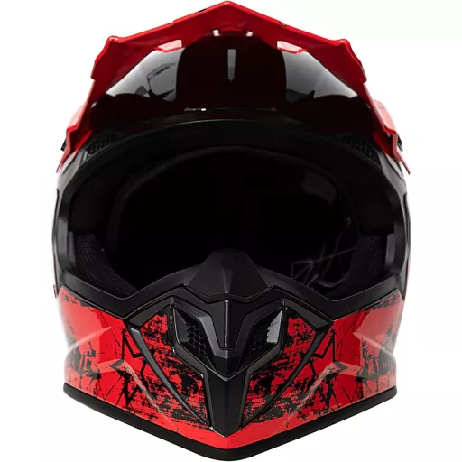 Helmblazia Gyermek Motocross Bukósisak M méret ECE R22.06 Tanúsítvánnyal - Offroad Fullface Sisak Motorozáshoz, Quadozáshoz, ATV