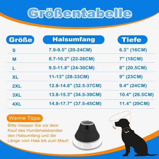 Guler moale pentru câini Super Puha, XL, ajustabil, con de protecție post-operator, pentru câini de talie mică, medie și mare.