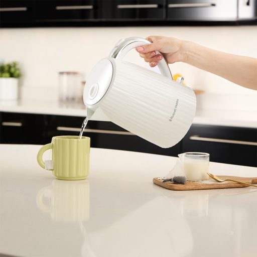 Russell Hobbs Eden fehér vízforraló 1,7L rozsdamentes acél szűrővel