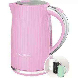   Russell Hobbs Eden 1.7L Vízforraló Málna Rozsdamentes Acél Szűrővel