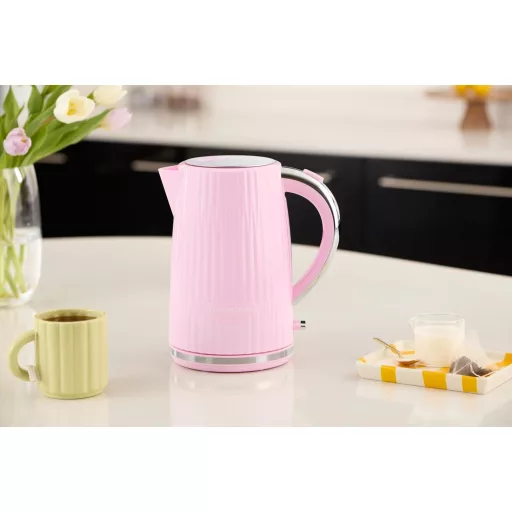 Russell Hobbs Eden 1.7L Vízforraló Málna Rozsdamentes Acél Szűrővel