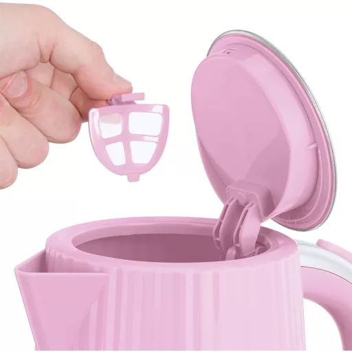 Russell Hobbs Eden 1.7L Vízforraló Málna Rozsdamentes Acél Szűrővel