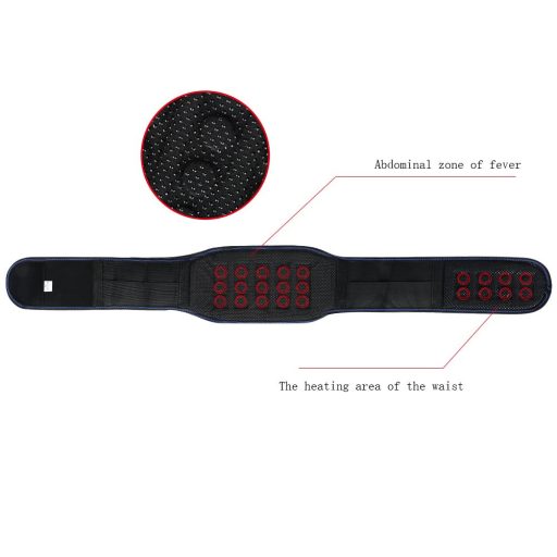 Centură magnetică de susținere și încălzire lombară XINCHI, unisex, pentru protecția rinichilor, ideală pentru iarnă