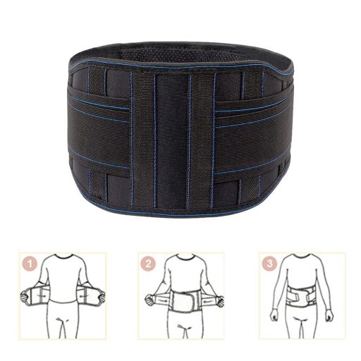 Centură magnetică de susținere și încălzire lombară XINCHI, unisex, pentru protecția rinichilor, ideală pentru iarnă