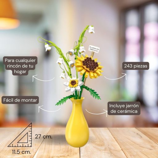 Genérico Mesterséges Virágok Vázával - Dekoratív Növények Nőknek