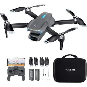  Ameta S20 Lite 4K FPV Drón Kamerával, Kezdőknek, 36 Perc Repülési Idő