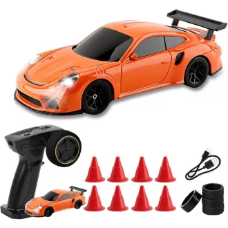   Vefacion Mini RC Drift Autó 1:43 2.4GHz 15 km/h Fénnyel Gyerekeknek