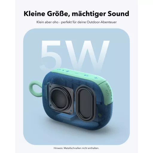 soundcore Select 4 Go Bluetooth hangszóró, 20 órás játszási idő, IP67 vízálló
