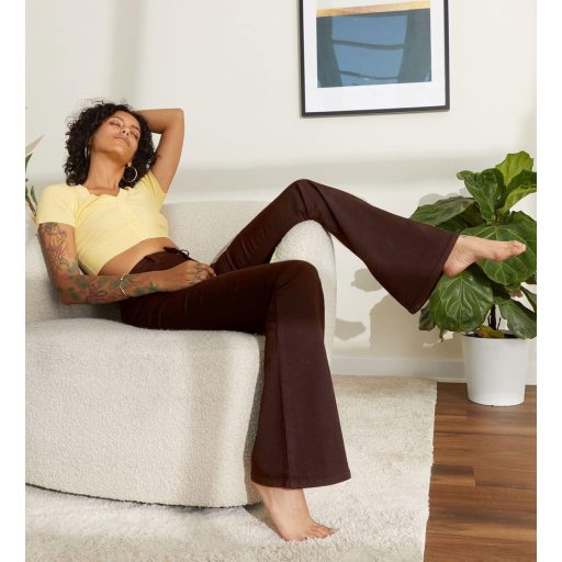 Pantaloni de Yoga ACTINPUT pentru Femei - Leggings Evazați pentru Antrenament - Pantaloni Sport Bootcut Opaci pentru Fitness și Dans