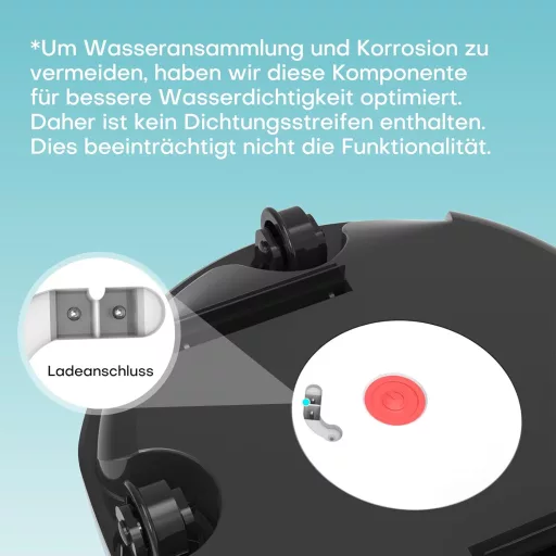 WINNY 200 Medence Takarító Robot Akkumulátoros Vákuum 75 Perc Üzemidő 60m²