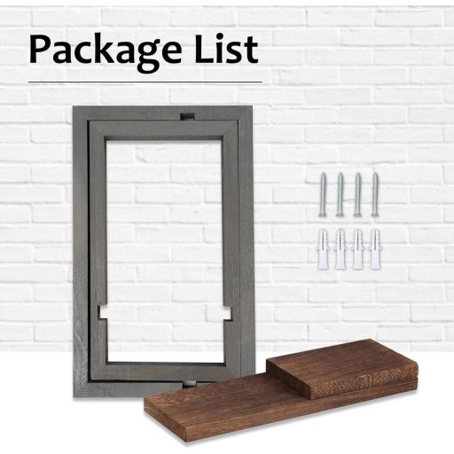 GAESHOW 2 darabos fa fali polc, lebegő polc, dekoratív polcok nappalihoz és hálóhoz