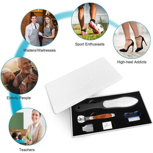 KLADNDER Körömcsipesz Szett Rozsdamentes Acél Pedikűr Körömvágó Lábápolás