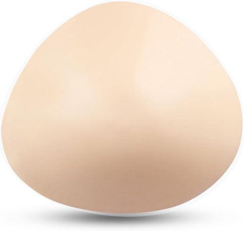 ONEFENG Könnyű Háromszög Alakú Szilikon Mellprotézis - Masztektómia Utáni Melltöltet, Természetes Tapintású, 195g, 38B/38C/40A Méretekhez