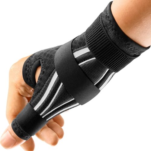 FREETOO Suport Ergonomic pentru Degetul Mare - Orteză Respirabilă pentru Artrită, Tenosinovită - Suport de Mână Bărbați și Femei Mărimea XS