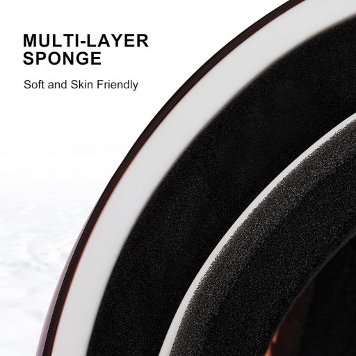 Ochelari de schi CARFIA, cu oglindă, roz, cu protecție UV, pentru fete.