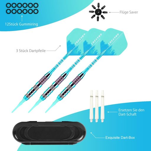 Trecynd Elektronikus Darts Szett Puha Nyílhegyekkel Profi Minőség