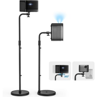   Jubor Stojan na projektor, 80-120 cm, výškovo nastaviteľný stropný držiak otočný o 360°