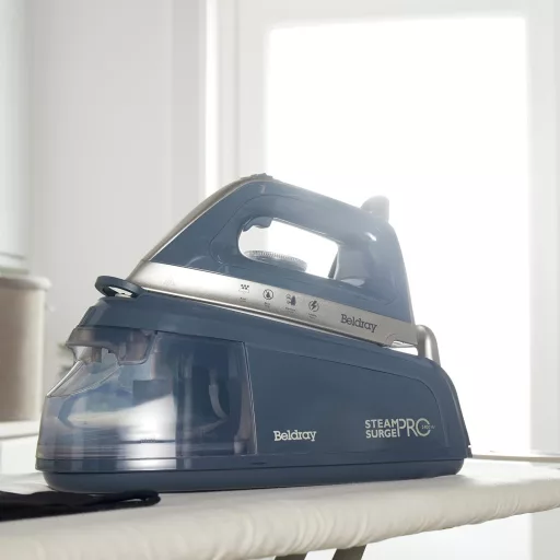 Beldray Titanium Steam Surge Pro gőzvasaló állomás 1.2L tartállyal, kerámia talppal