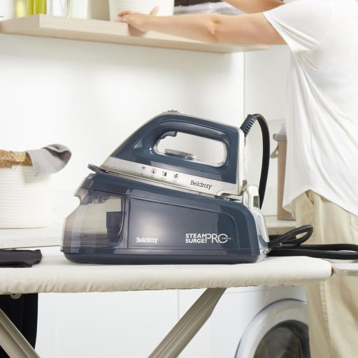 Beldray Titanium Steam Surge Pro gőzvasaló állomás 1.2L tartállyal, kerámia talppal