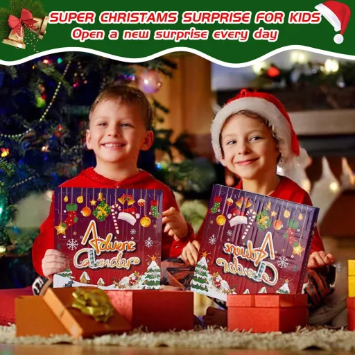 Calendar de Advent cu Dinozauri Douthfolle 2025 - Cadou de Crăciun cu 24 de Zile pentru Băieți de 3-8 Ani