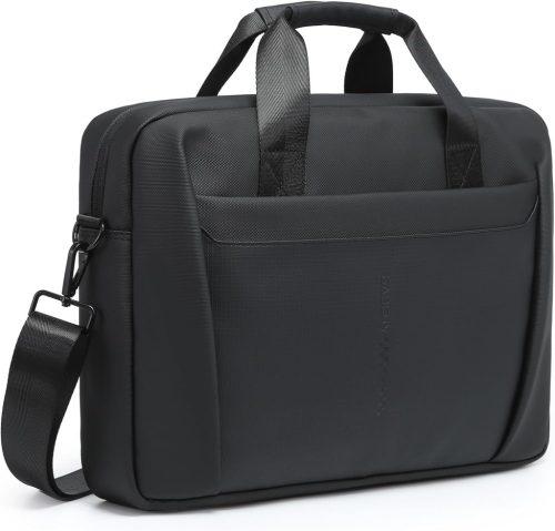 GAOCHY 15-16,3" Laptop Táska - Vízlepergető Üzleti Aktatáska MacBook Pro 16, Air 15 M4, Aspire, Vivobook Laptopokhoz, Fekete